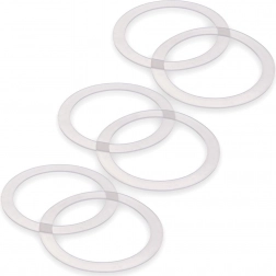 Silikonepakninger til sylteglas IRMA 11 cm, 6 stk.