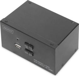 2-port KVM-switch HDMI til to skærme 4K 30 Hz