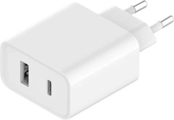 Vægoplader XIAOMI 33W med USB‑C og USB‑A, PD og QC