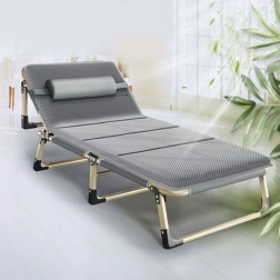 Sammenklappelig rejseseng BUSINESS, grå