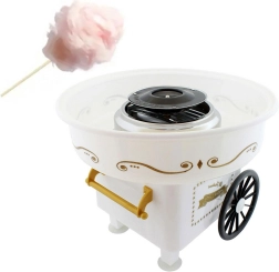 Ag137f candyflossmaskine hvid