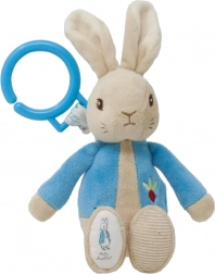 Trækkelig plysbamse kanin PETER RABBIT med ophængsring