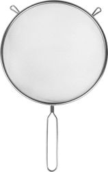 Stålsi,te i rustfrit stål 22 cm