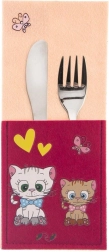 Bestiketui til børn Kattekilling 21 × 9 cm