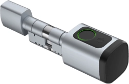 Digital låsecylinder Avatto 70 mm sølv