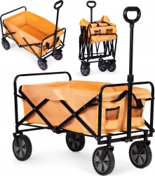 Sammenklappelig transportvogn MultiGarden 47x105 cm, orange