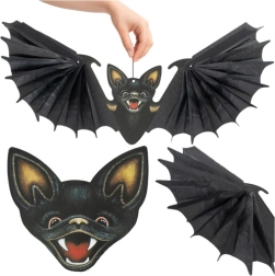 Hængende halloween-dekoration flagermus Ruhhy 60 cm - 1 stk.