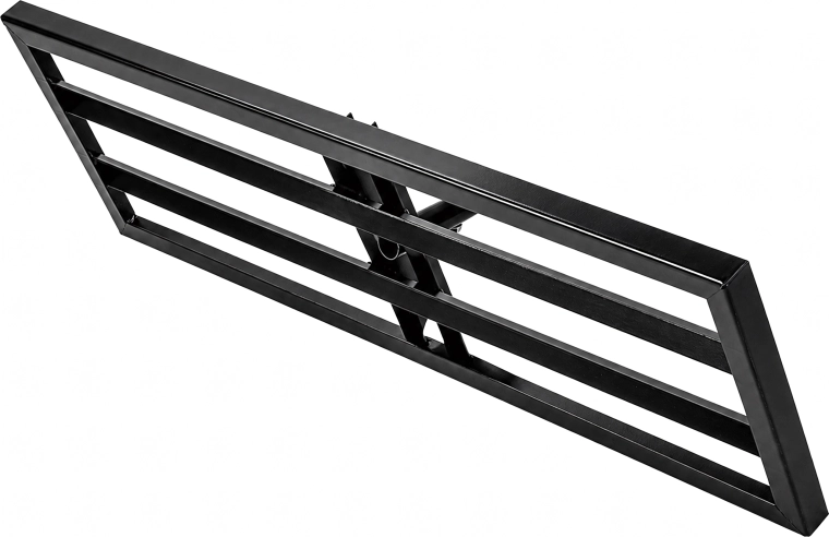 Solid metalkonstruktion for stabil føring