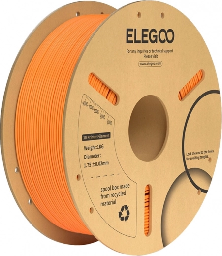 Orange 3D-print filament ELEGOO PLA+