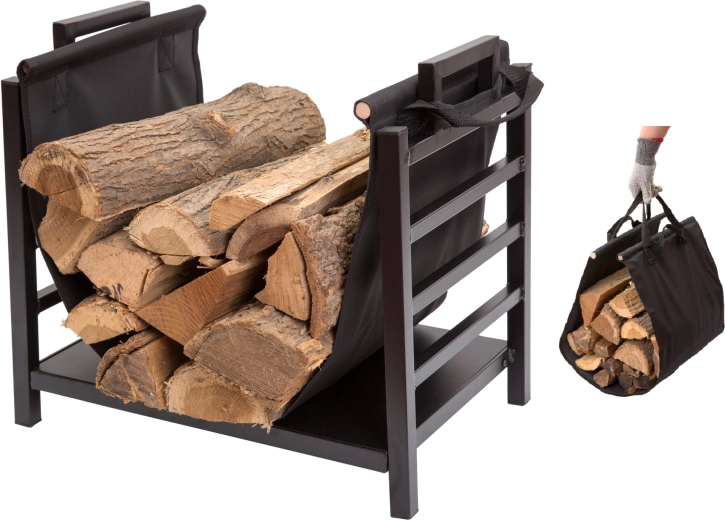 Aftagelig bærer til hurtig transport af brænde