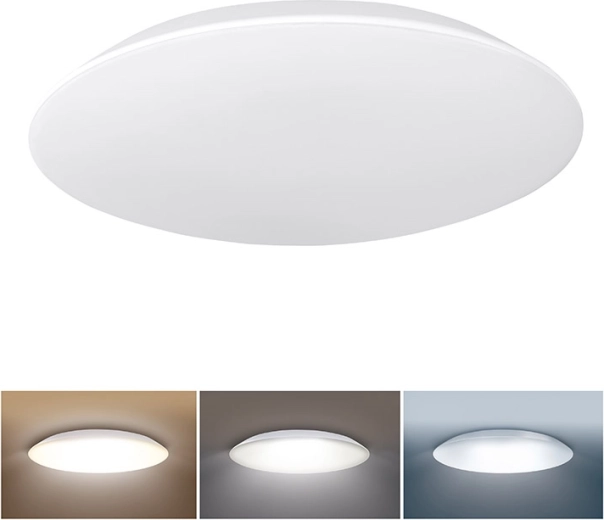 Solight LED loft- og væglampe Adrano IP54 12 W 1020 lm 3CCT 23 cm