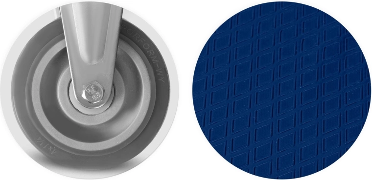 Skridsikker platform og beskyttende kanter