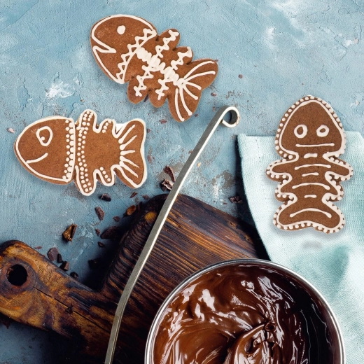 Til dekorerede småkager og fondantdekorationer