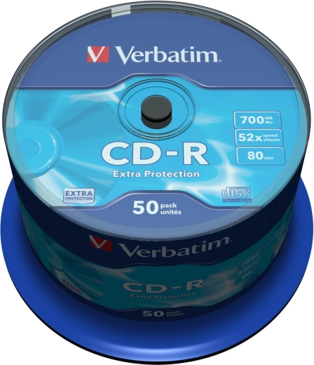 Verbatim CD-R Extra Protection 700 MB 52x - 50 stk.