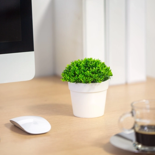 Kunstig plante i potte