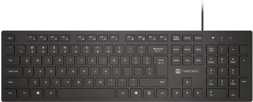 tynd multimedietastatur NATEC Herring US