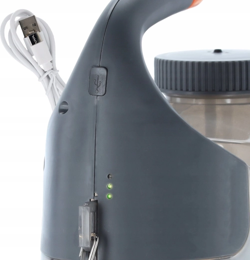 Komfortabel drift på batteri med USB-opladning