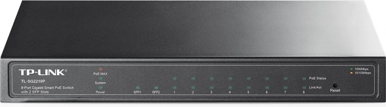 Smart switch TP-LINK TL-SG2210P 8-porters PoE