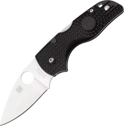 Spyderco Lil Native Lightweight Black foldekniv 6,3 cm