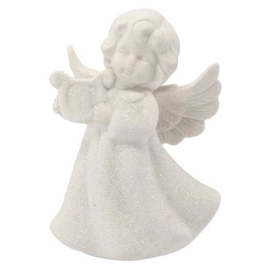 Fine detaljer på vinger og klæder