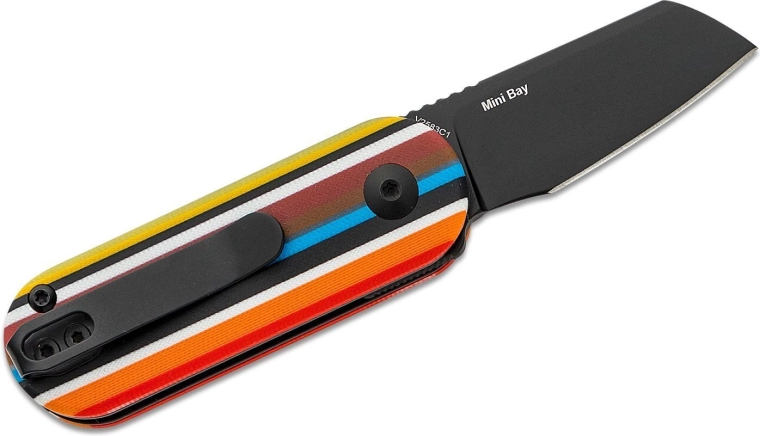 Premium 154CM-stål med sort finish