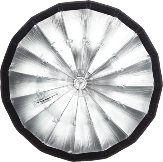 Dyb parabolske form