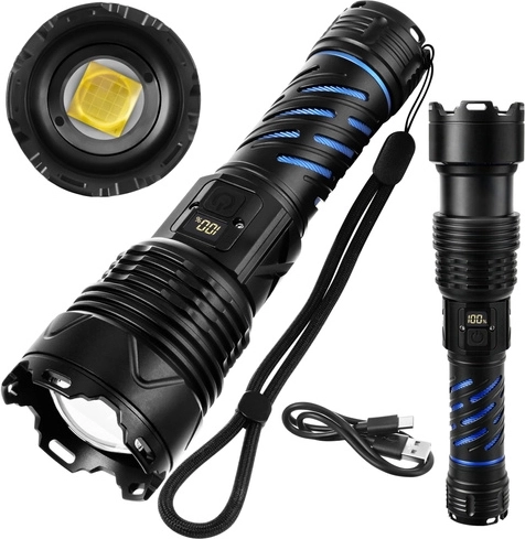 Digitalt display og robust aluminiums-kabinet