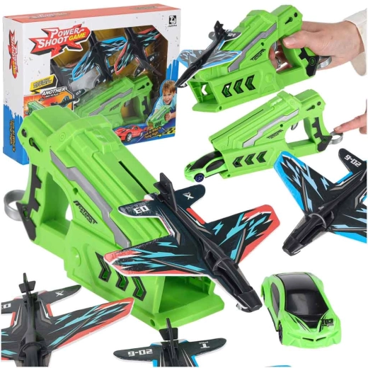 Affyringspistol til fly og bil 2-i-1