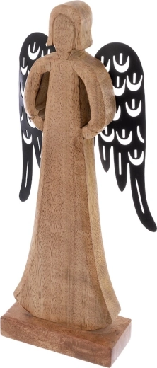 Kontrastfyldte metalvinger for et effektfuldt udtryk