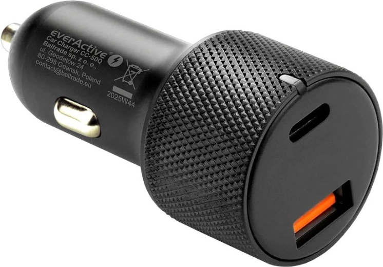 To hurtigopladningsporte