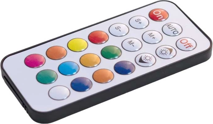 RGB LED-baggrundsbelysning med fjernbetjening