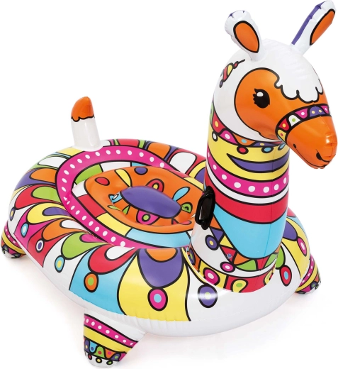 Bestway oppustelig lama med håndtag 193 × 151 cm