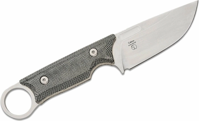 Robust D2-klinge med stonewash-finish
