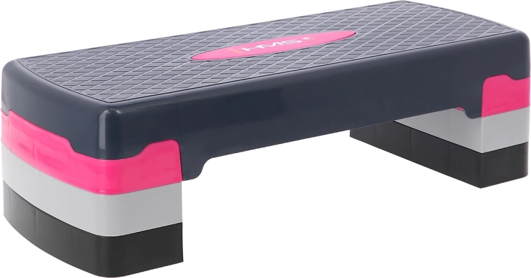 HMS step til aerobik AS002 pink-grå