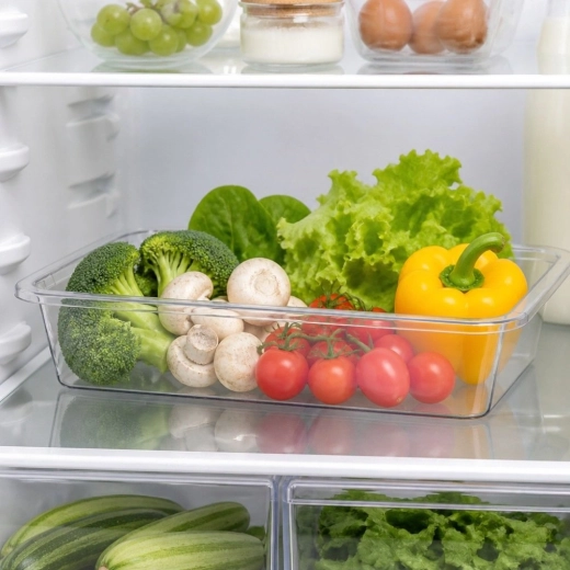 Overskuelig organisering af køleskabet