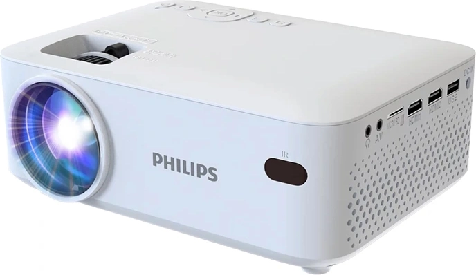 Philips N-100 mini projektor 480p hvid