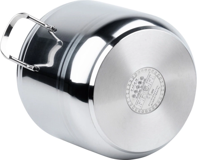 Holdbart rustfrit stål og 3-lags bund