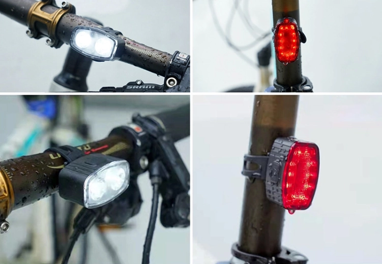 USB-opladning, IP44 og hurtig montering på cykel