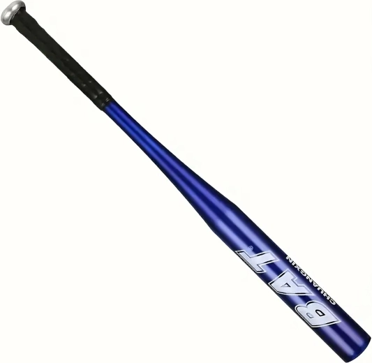 Baseballbat i aluminium 25" (64 cm) – træningsbat, let, blå