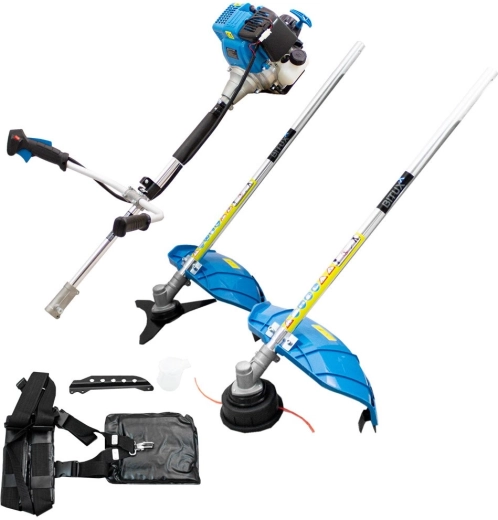 Benzindrevet buskrydder 4-takt 31 cm³ med tilbehør bituxx
