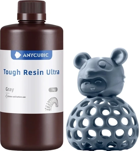 Anycubic Tough Resin Ultra grå - 1 kg