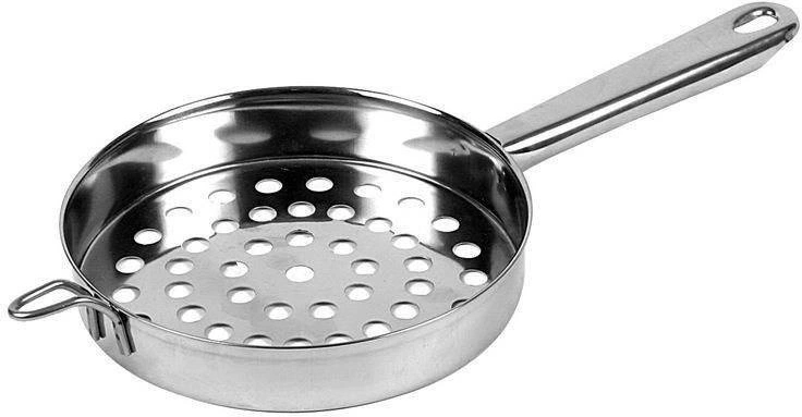 Stålsi gennem til gnocchi og halušky 18 cm med håndtag