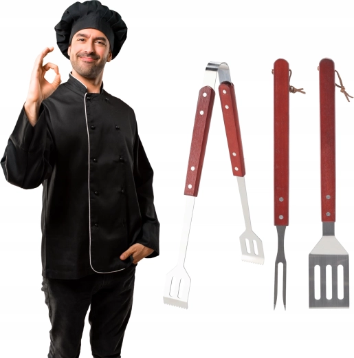 Sikkert greb takket være træhåndtag