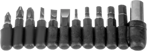 11 bits og adapter til skruning