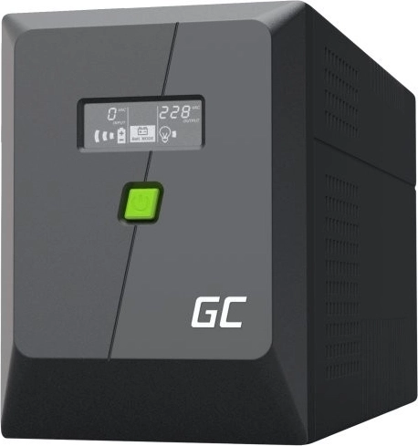 Nødstrømsforsyning UPS 1500 VA 1050 W med ren sinus og LCD
