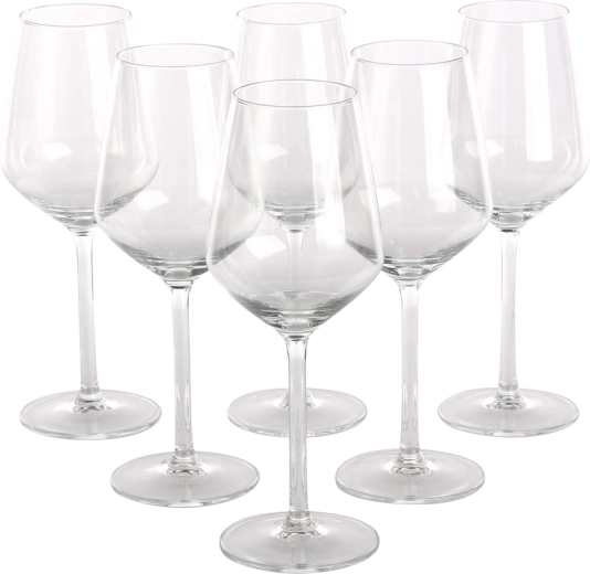 Rubin sæt med 6 hvidvinsglas 370 ml