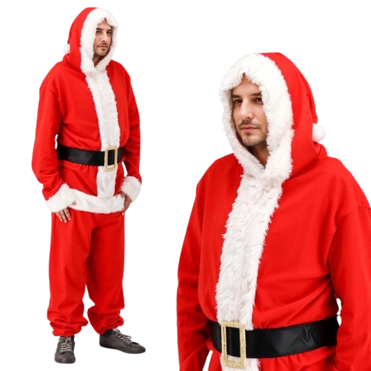 Klassisk JULEMANDSLOOK ved første øjekast