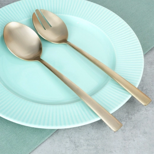 Elegant guldfinish med satineffekt