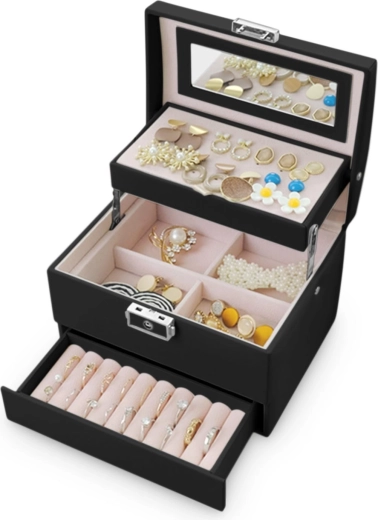 Elegant design med praktisk spejl