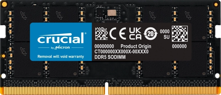 Hukommelse til notebook DDR5 SODIMM 32GB 5600MHz